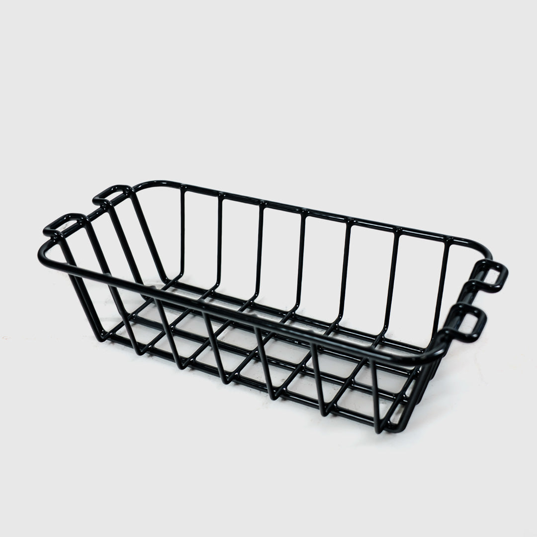 FRSH hard cooler basket for 33L and 55L coolers, durable plastic accessory with handles for easy transport and organization.
