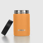 Orange FRSH 375ml can cooler with a snug fit, designed to keep beverages cold and prevent condensation.