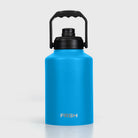 Light blue FRSH 3.8L bottle with chug lid, durable water container for outdoor and sports use